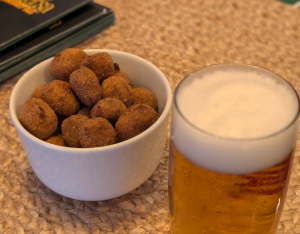 Pipocas de croquete. Fomos provar este novo snack da Croqueteria e não é que é bom?