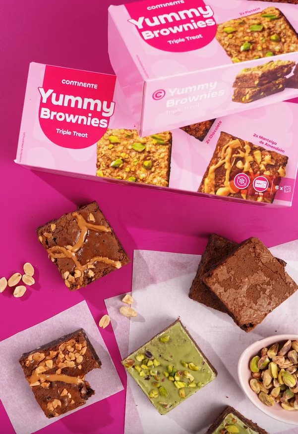 Há novos brownies no Continente. São deliciosos, fáceis de fazer e baratinhos. Saiba tudo