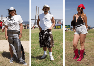 De saias metalizadas a botas cowboy. Tem de ver os looks destes 14 festivaleiros no primeiro dia de Rock in Rio