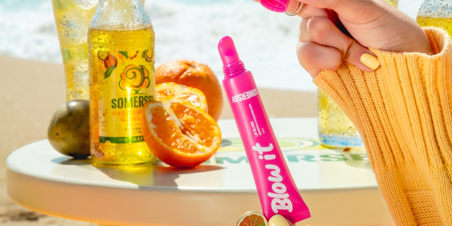 Sidra nos lábios? Somersby une-se a marca de influenciadora portuguesa para criar dois glosses de edição limitada