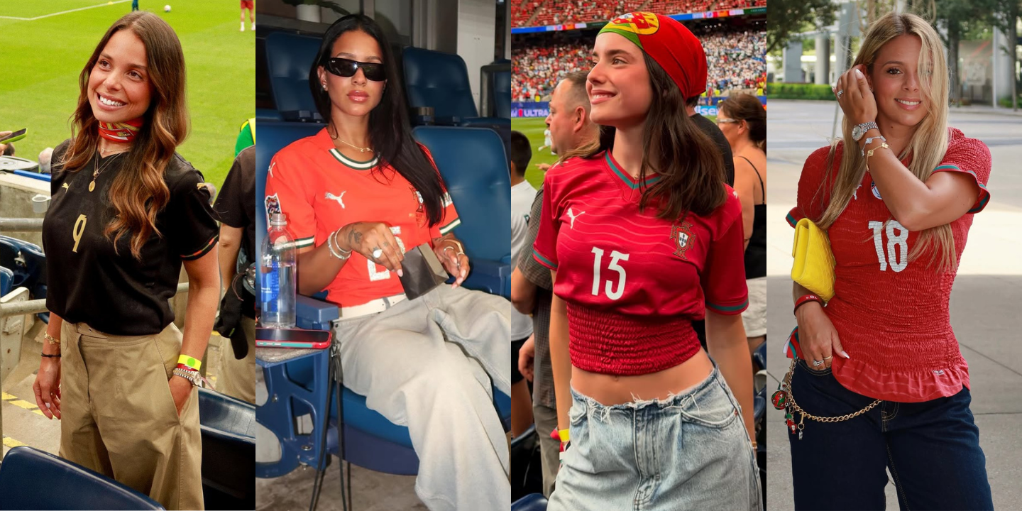 O amor está no ar e nas bancadas. Veja as fotos das companheiras dos craques de Portugal no jogo da Seleção