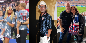 Hollywood no Mundial. Veja todos os famosos que não faltaram ao jogo dos EUA no Campeonato do Mundo