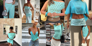 Este tom inconfundível é a grande tendência do verão. Inspire-se em 17 looks com o azul Tiffany