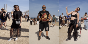 Rock in Rio. Preto foi a escolha óbvia para ouvir Linkin Park e estes 18 festivaleiros souberam usá-lo
