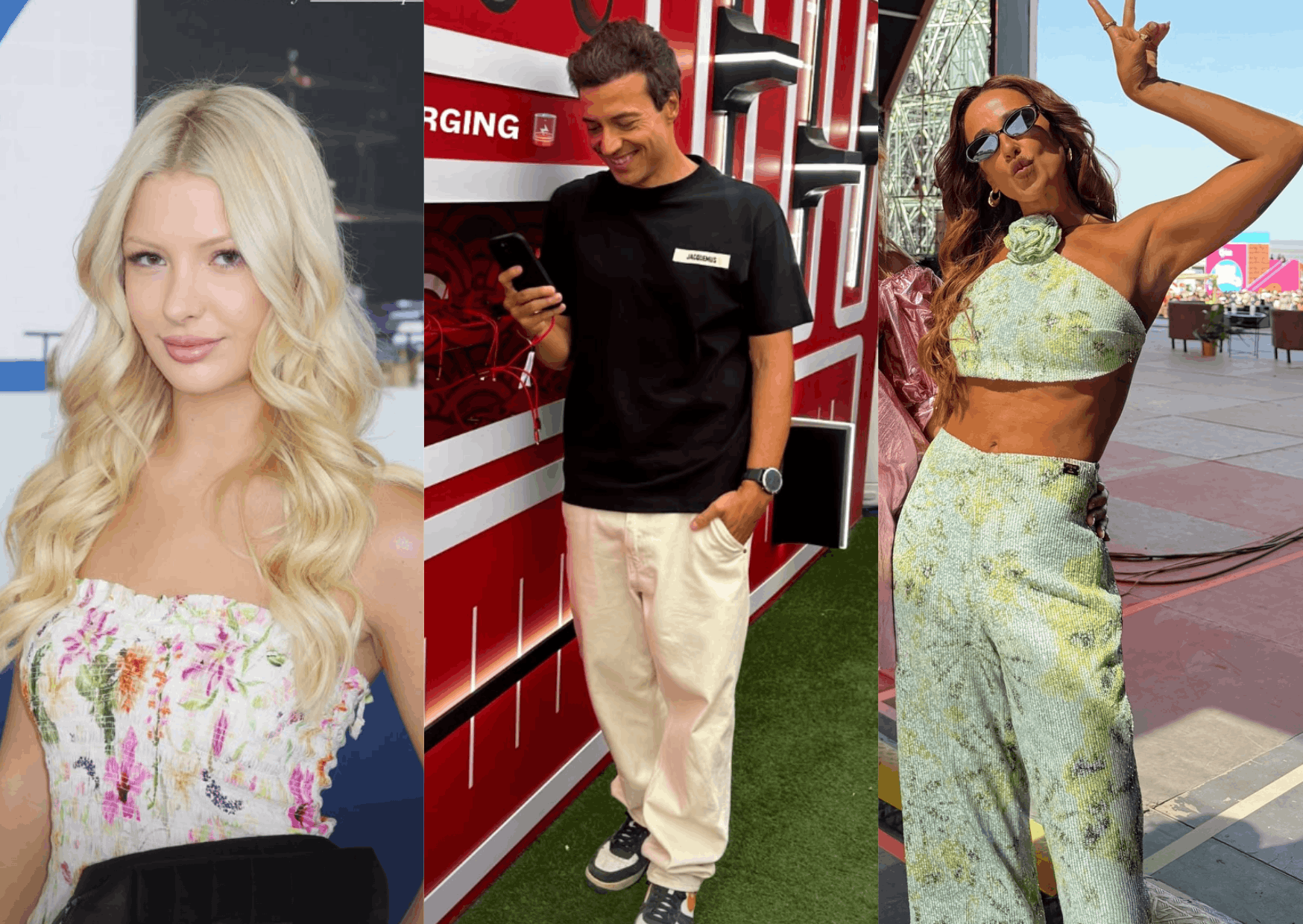 De Beatriz Prates a Rita Pereira. Veja os looks destes 12 famosos que não faltaram ao segundo dia de Rock in Rio