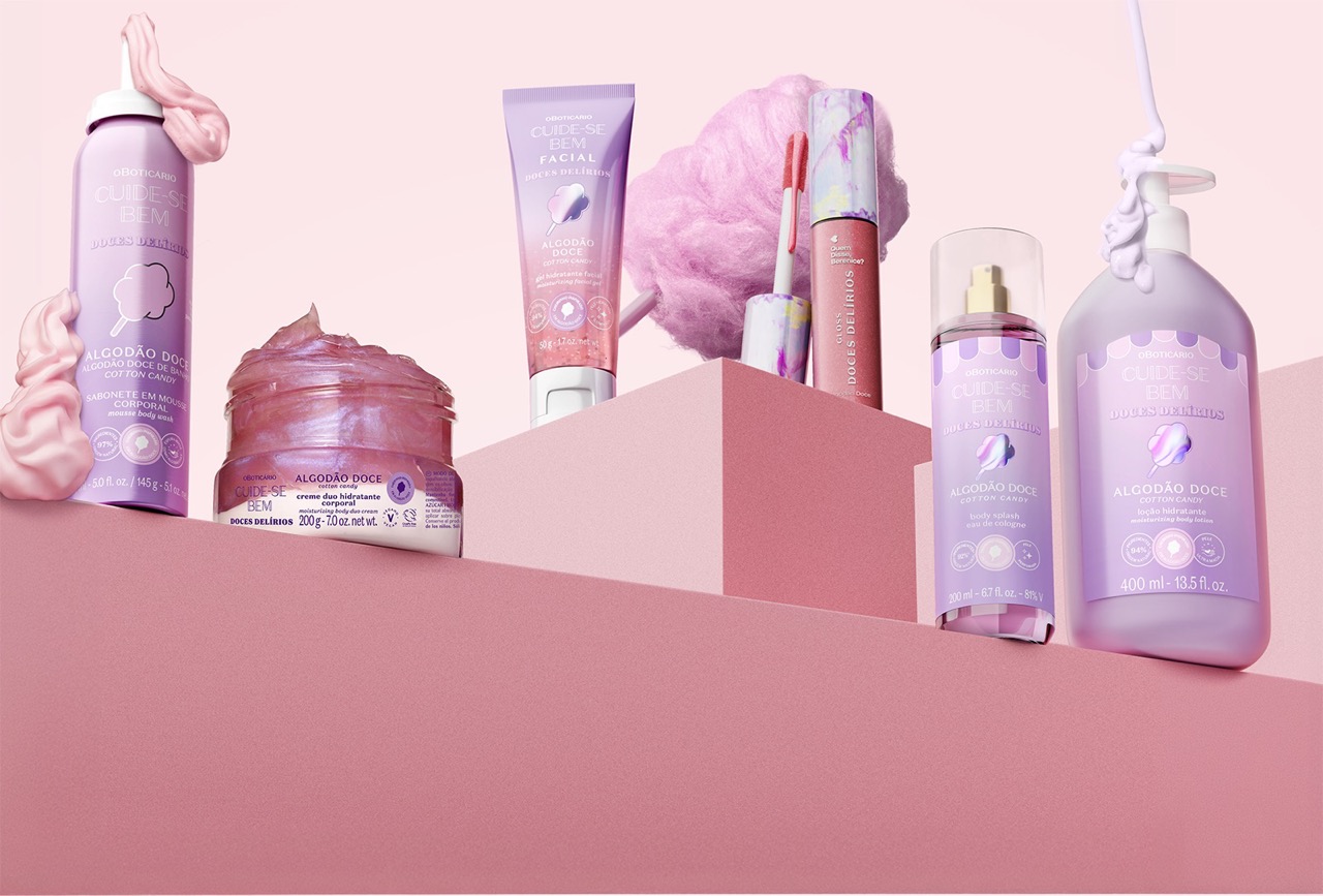 Perfume de gelado e algodão doce. Estas novidades d’O Boticário são perfeitas para experimentar nas férias de verão