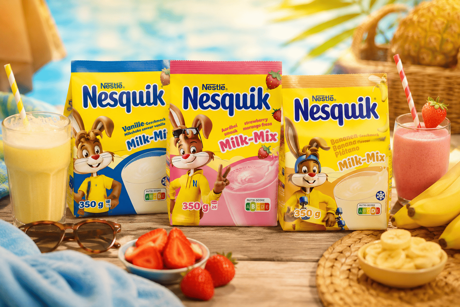 Há um novo sabor a marcar o verão (e não vem sozinho). Conheça a novidade da NESQUIK que promete refrescar os dias quentes