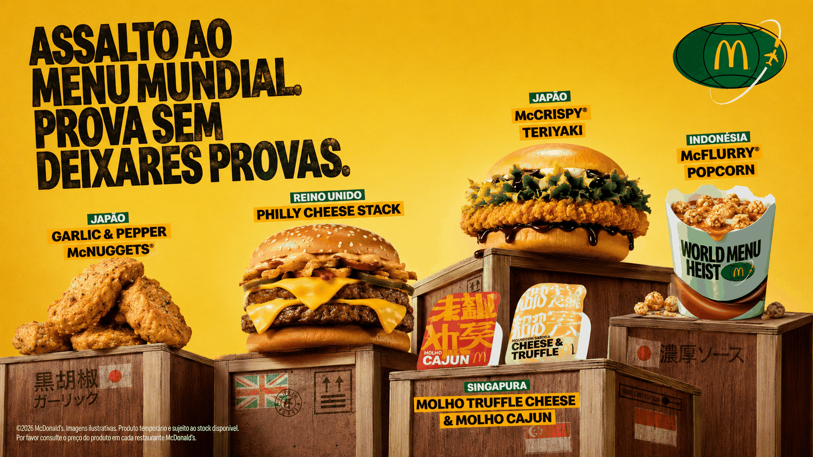 Já pode provar em Portugal alguns dos produtos mais icónicos da McDonald’s (sem apanhar um avião)