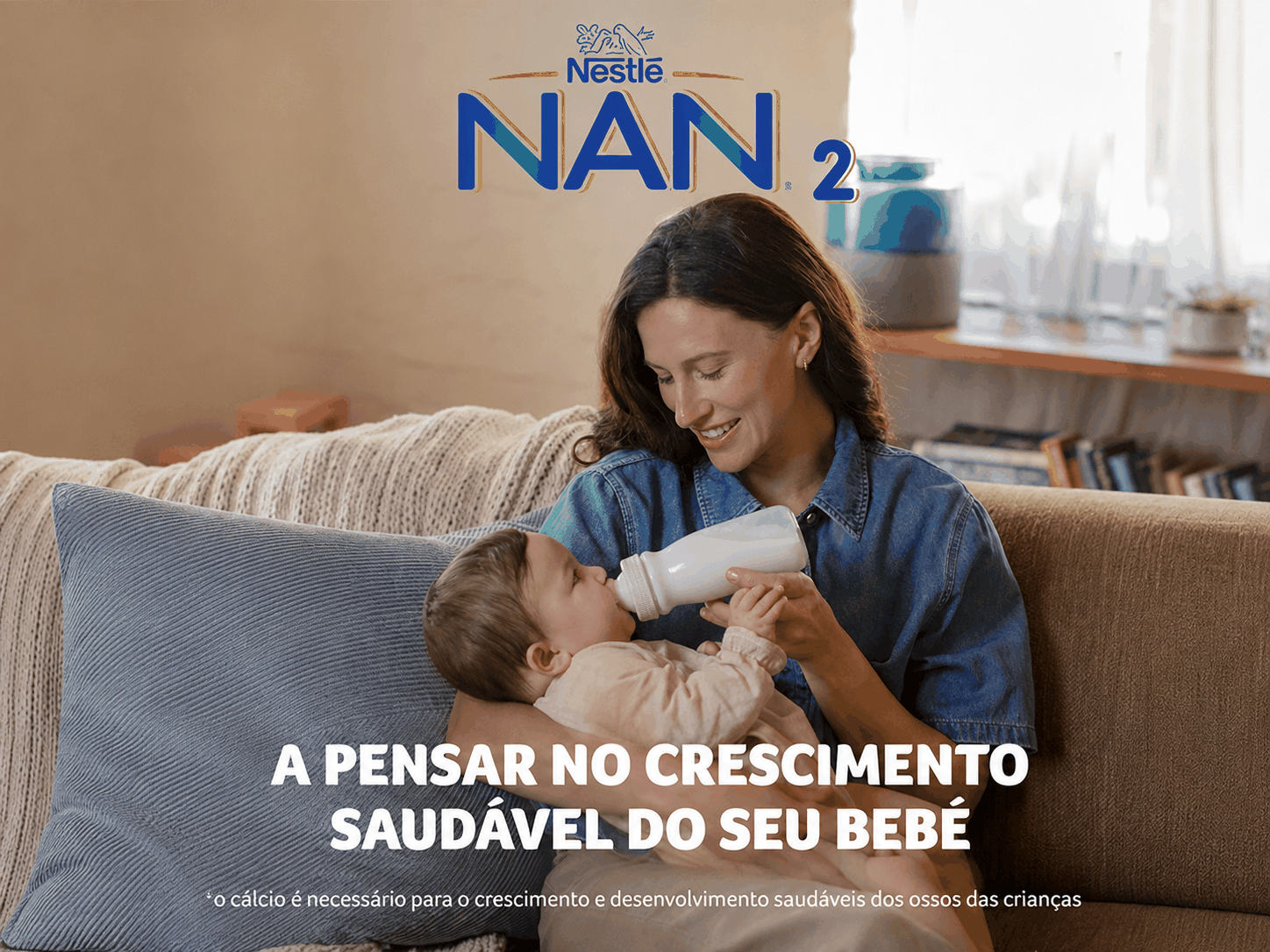 A ciência também se faz de colo, mimos e instinto – e é essa a ideia por detrás da nova campanha da marca NAN 2