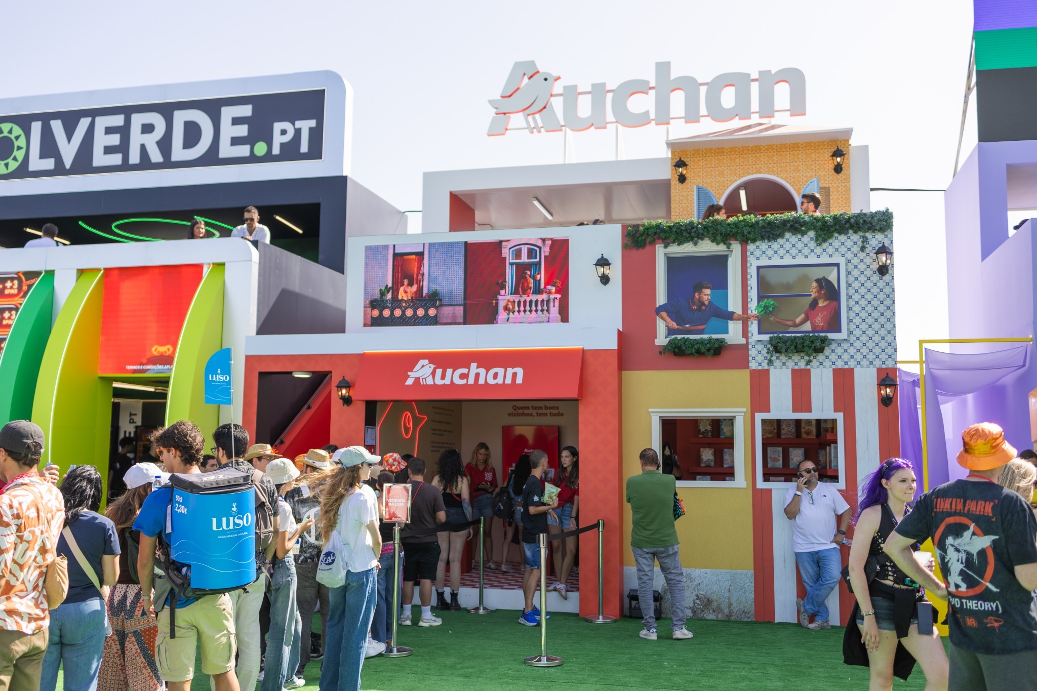 Auchan fez dos festivais de verão muito mais do que um palco de música. Criou momentos que ficam na memória