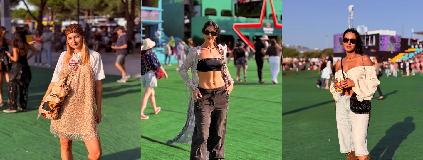 NOS Alive. Dos mais discretos aos mais ousados, estes 12 festivaleiros apostaram nos looks para o primeiro dia do festival