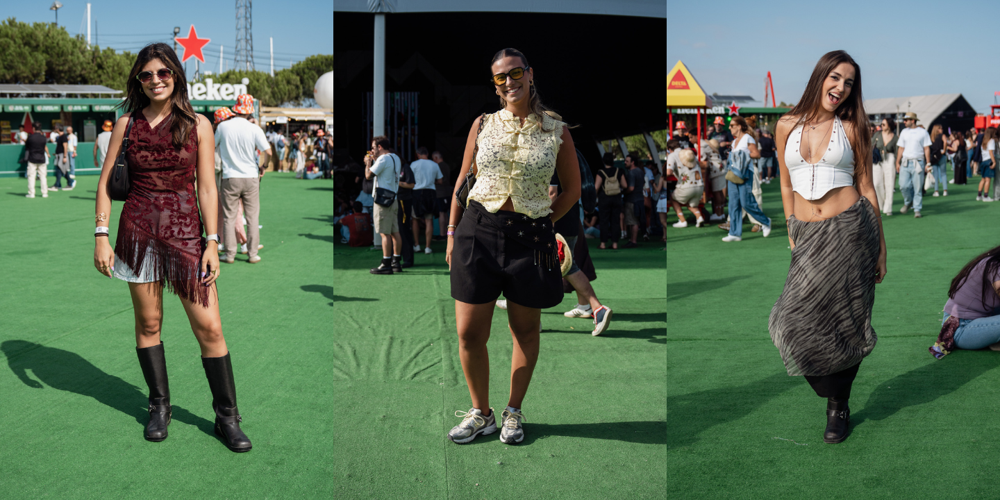 Sporty ou boho. Tem de ver os looks que estas 12 festivaleiras usaram para a despedida do NOS Alive