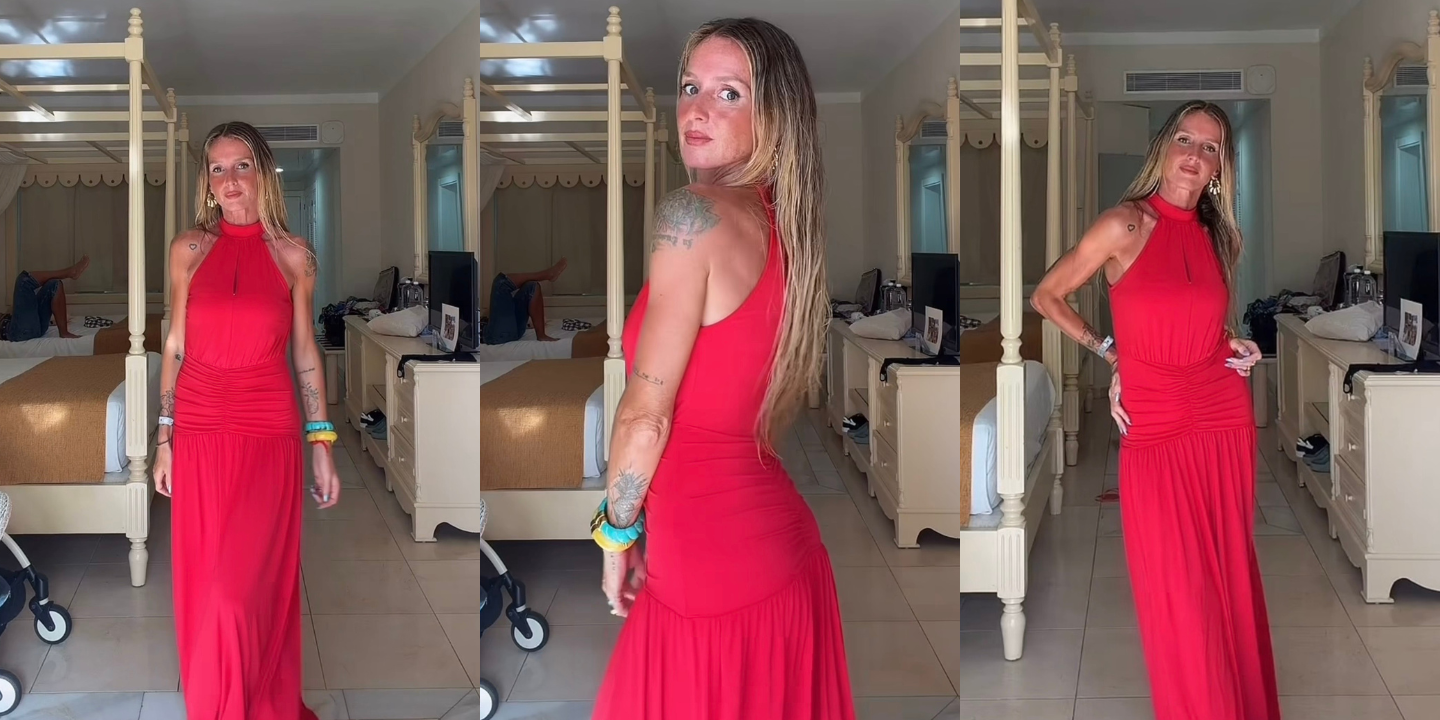 Madalena Abecasis levou este vestido deslumbrante a passear na República Dominicana. Custa 45€ e existe em 4 cores