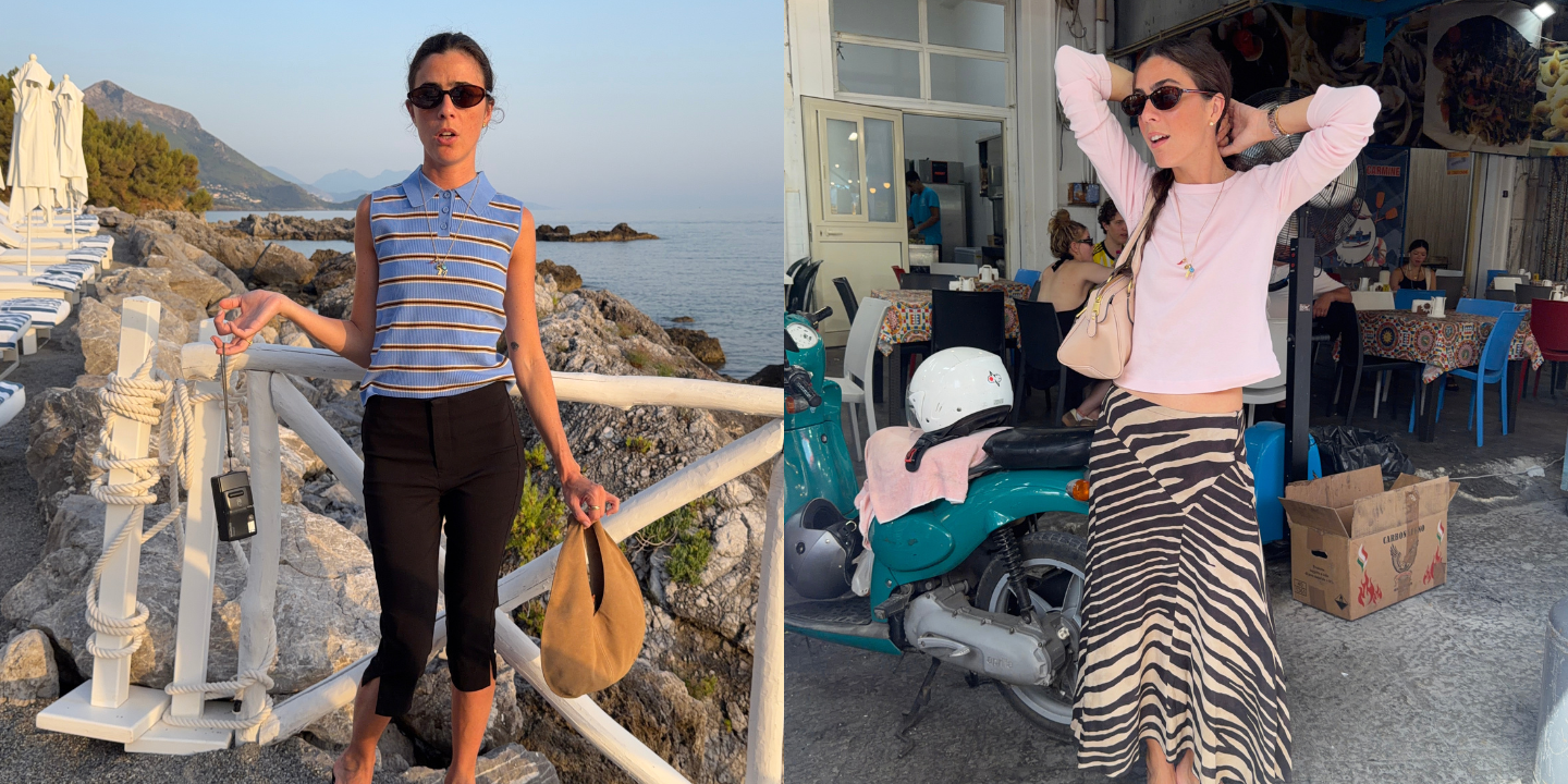 Vicky Montanari prova que bons looks de verão não têm de custar uma fortuna. Saiba de onde são as peças