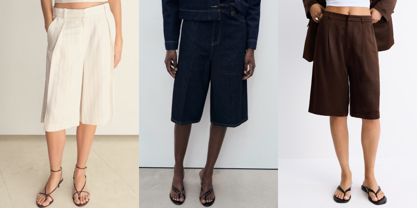 Bermudas são um essencial nos looks de verão. Eis 12 pares (a partir de 10€) para agarrar nos saldos