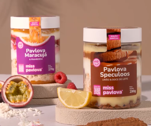 As sobremesas da Miss Pavlova já chegaram ao Continente e há dois sabores para provar por menos de 6€