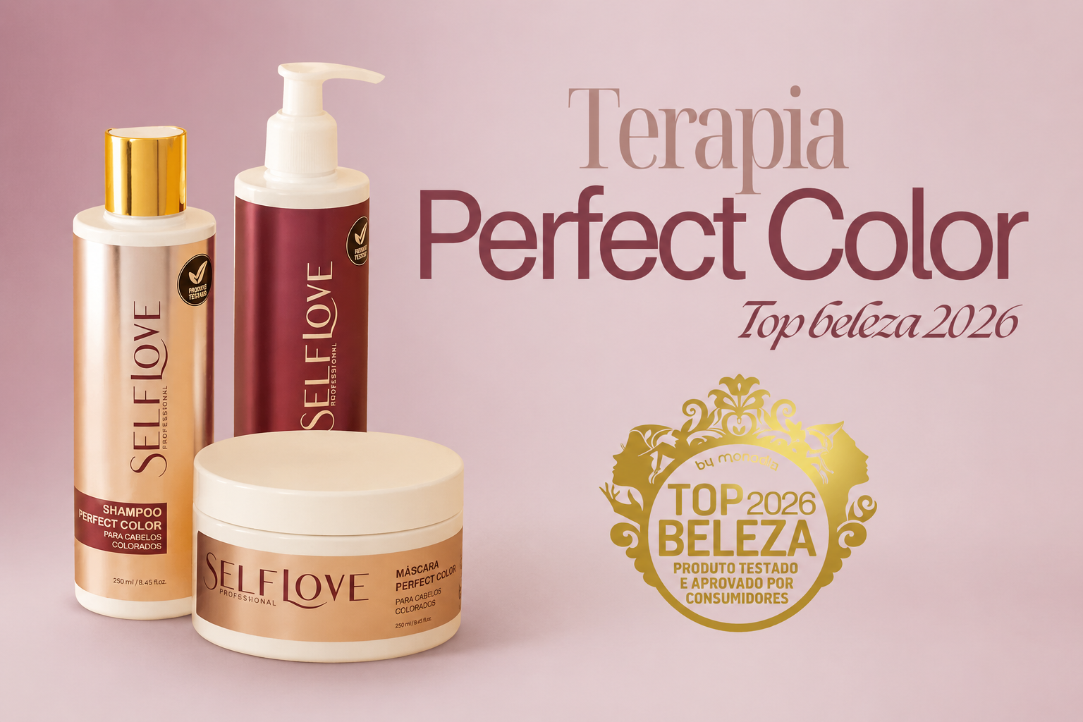 Tem cabelo com coloração? Esta rotina quer prolongar a cor e devolver-lhe o brilho