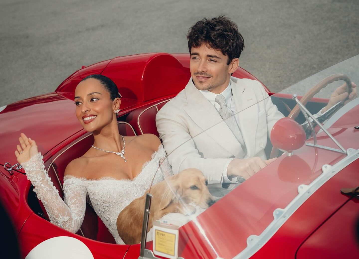 Charles e Alexandra Leclerc vão ser pais? Veja a foto que já não deixa margem para dúvidas