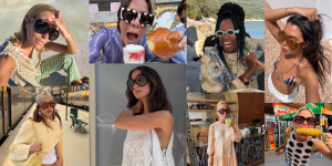 As fashionistas portuguesas provam que óculos de sol arrojados mudam qualquer look. Inspire-se nestes 19 visuais