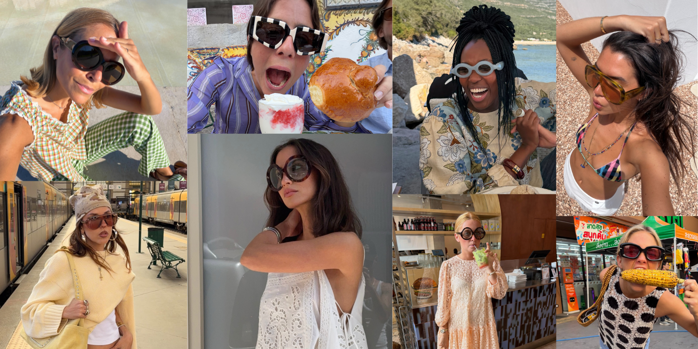 As fashionistas portuguesas provam que óculos de sol arrojados mudam qualquer look. Inspire-se nestes 19 visuais