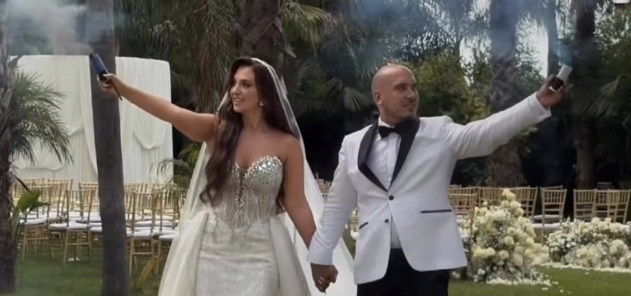 Iury Mellany e Daniel Monteiro já são marido e mulher. Veja as primeiras fotos do casamento dos concorrentes do “BB”