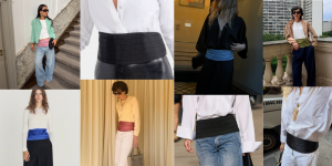 O cinto tem concorrência. As faixas à cintura querem entrar nos nossos looks de dia a dia – e achamos que resultam