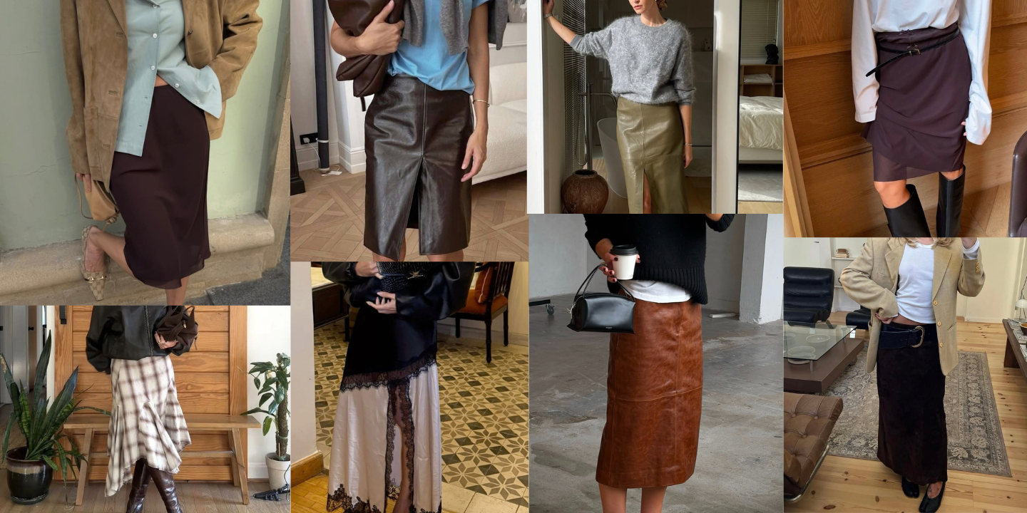 A saia é a peça de eleição deste outono e estes 18 looks provam porque é que lhes deve dar mais espaço no armário