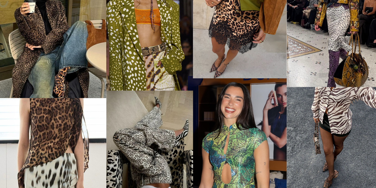 Misturar animal print é o que está a dar (e até Dua Lipa é fã da tendência). Inspire-se nestes 12 looks ecléticos