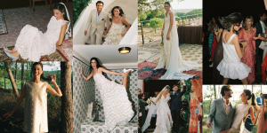 Dior, Miu Miu, FARM Rio e Marina Bitu. Tudo sobre os vestidos do casamento de conto de fadas de Vicky Montanari