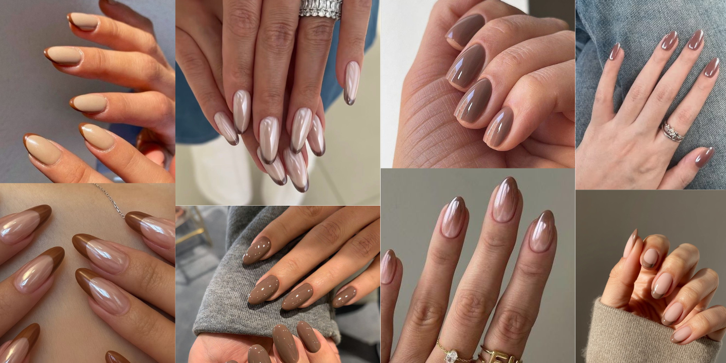 Adeus, unhas de verão. Este castanho é a melhor opção para a meia estação e estas 13 manicures provam-no