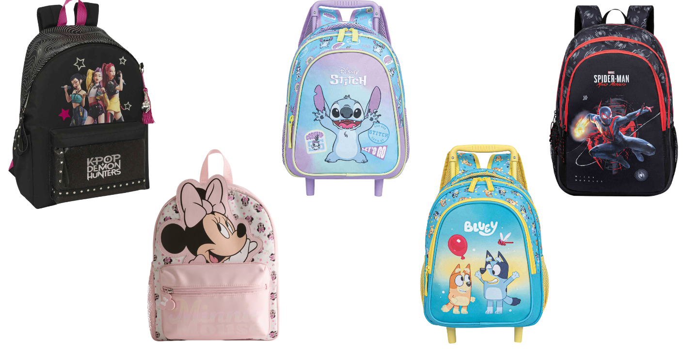 Regresso às aulas. 12 mochilas práticas e fofas para os miúdos arrasaram no novo ano letivo (a menos de 30€)