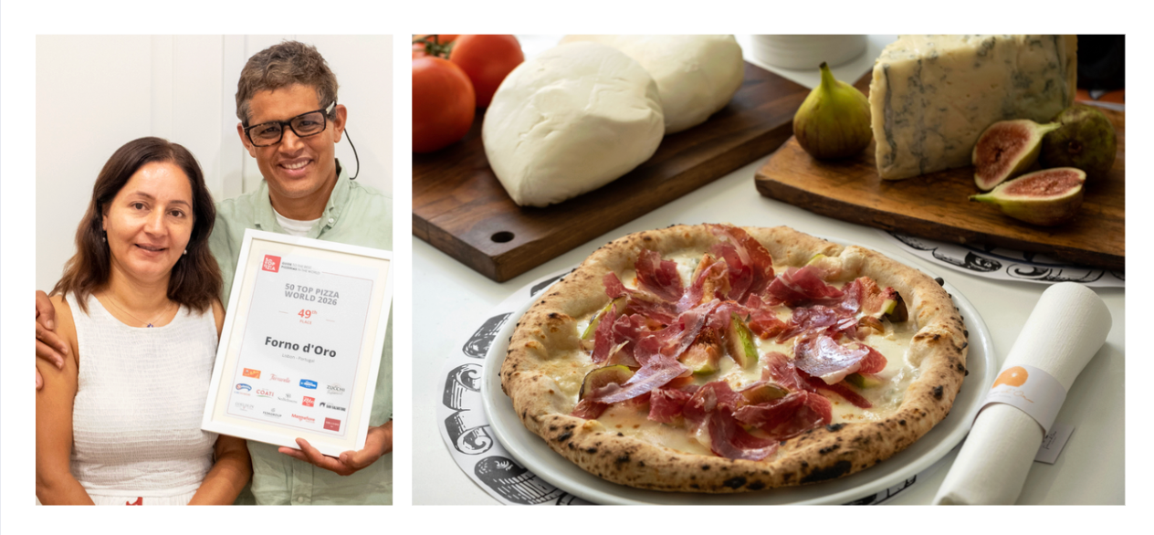 Pizzaria de Lisboa entra no Top 50 das melhores do mundo. Forno D’Oro sobe 12 lugares no ranking internacional