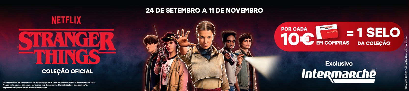 Fãs de “Stranger Things”, atenção! Há uma coleção exclusiva no Intermarché que não vão querer perder