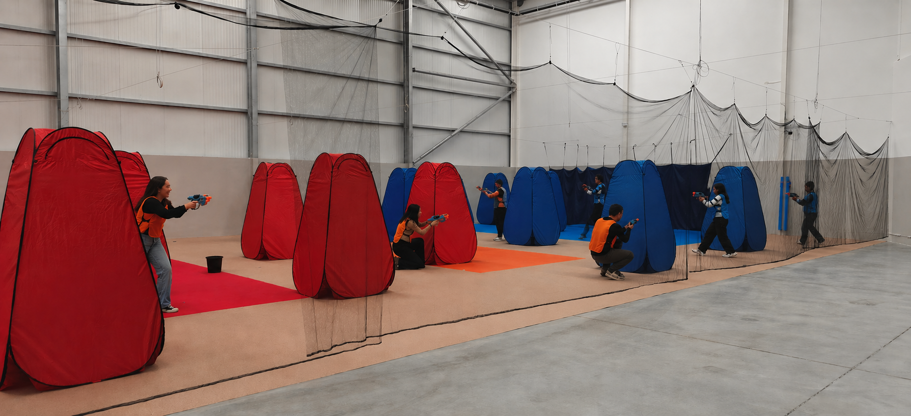 FunArena. O novo espaço em Leiria onde as batalhas de Nerf são a principal atração. Falámos com um dos fundadores