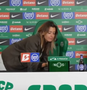 Jornalista da SIC protagoniza momento polémico após derrota do Sporting. Veja o vídeo viral