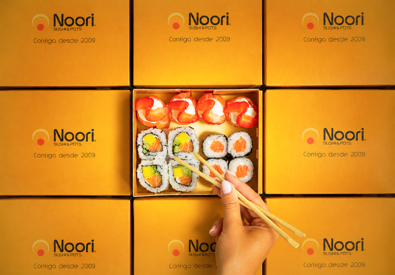 O sushi delicioso do Noori tem uma nova morada na Margem Sul e até há descontos para aproveitar. Saiba onde