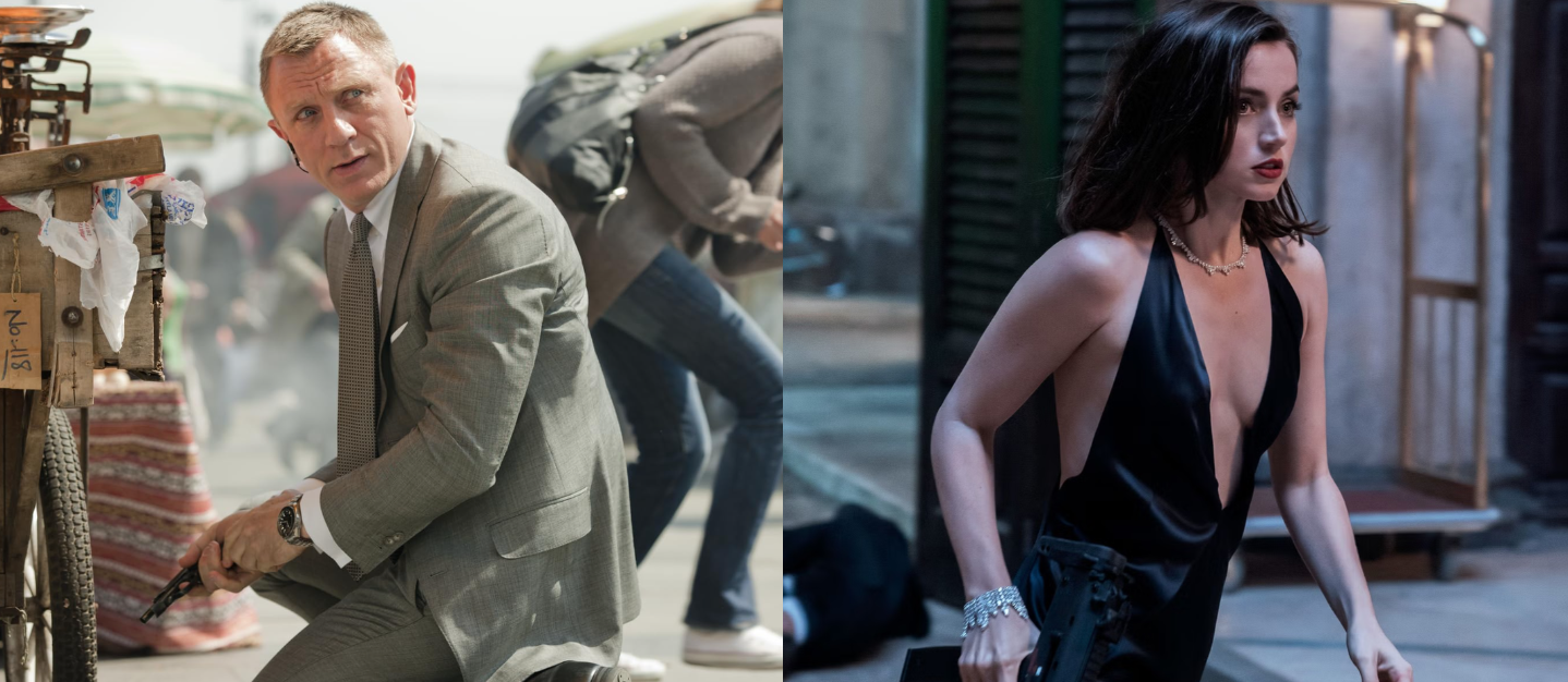 É fã de James Bond? O vestido de Ana de Armas e o fato de Daniel Craig estão em leilão (e podem custar 45 mil euros)