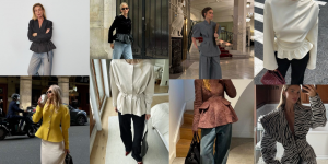 Já jurámos que não voltávamos a usar peplum. Estes 19 looks perfeitos para o outono fizeram-nos mudar de ideias