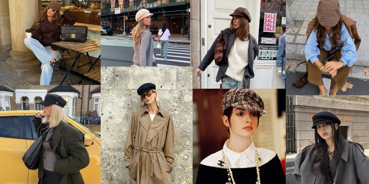 As boinas com pala estão de volta e prometem dar mais graça aos looks de outono. Inspire-se nestas 19 opções