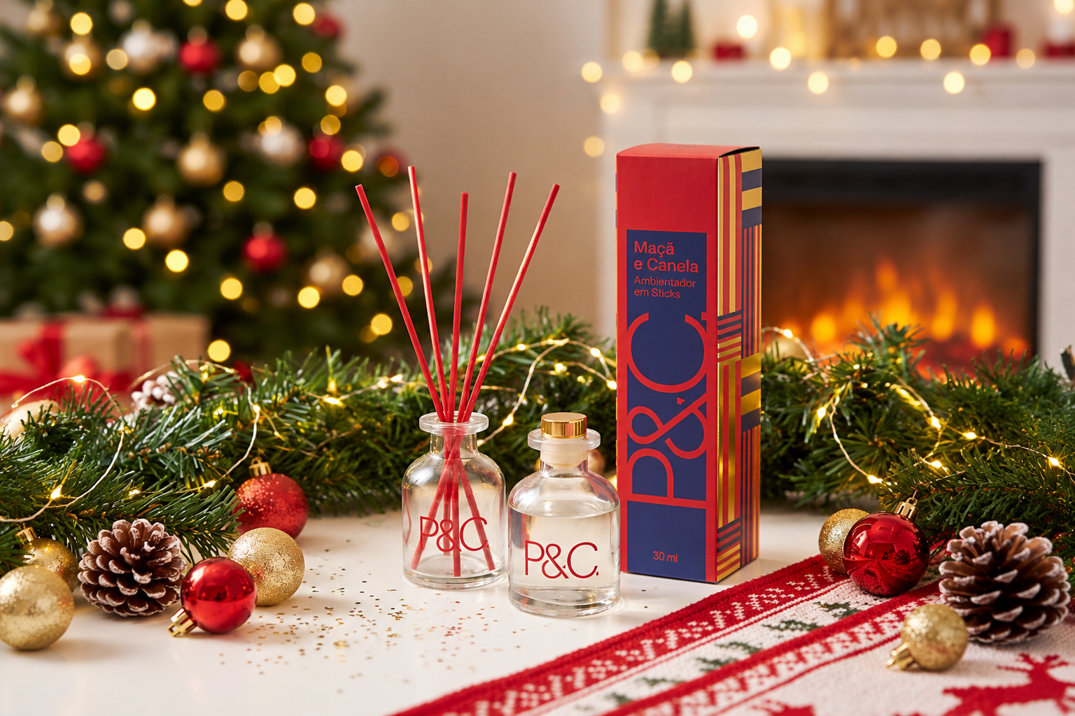 Custa 6,50€ e cheira a Natal. O novo ambientador da Perfumes & Companhia ajuda três instituições (e perfuma-lhe a casa)