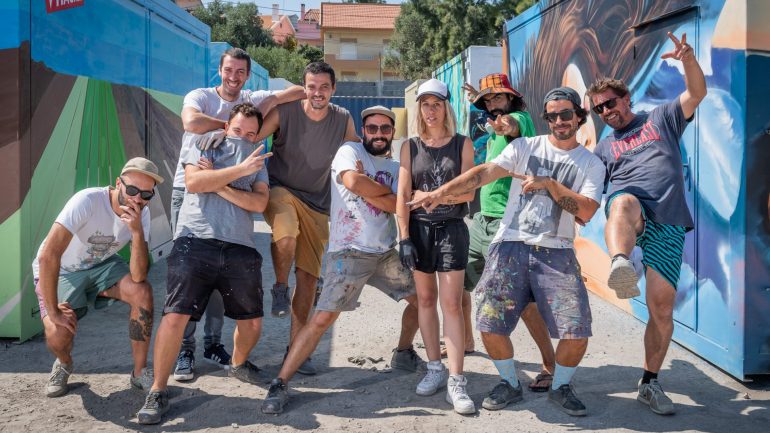 Porque é que estes contentores estão a invadir Lisboa?