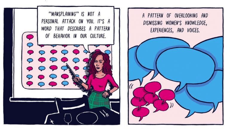 Sabe o que é mansplaining? Estes cartoons explicam tudo