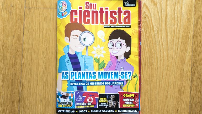 'Sou Cientista', a primeira revista de ciência para miúdos