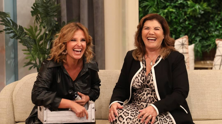 Cristina Ferreira e Dolores Aveiro 