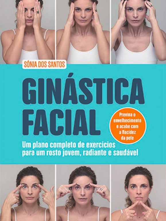 Em 'Ginástica Facial' estão 31 exercícios para trabalhar o rosto, que se fazem em casa, em pouco tempo e que trabalham desde as rugas, à tonificação muscular. 