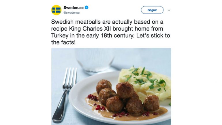 Toda uma vida enganada: a receita das almôndegas da Ikea é turca