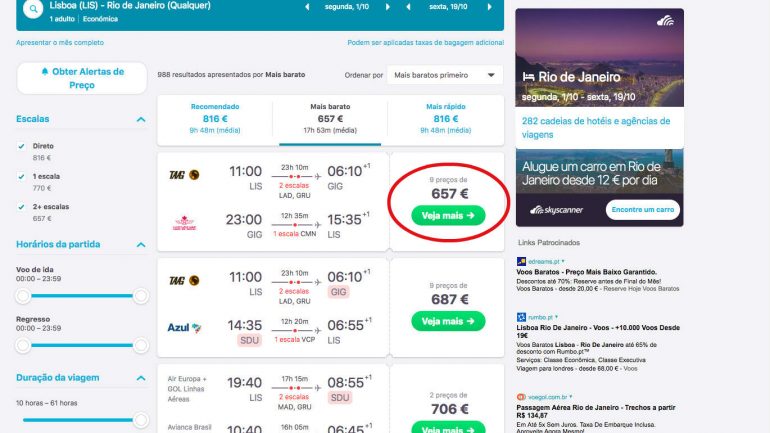 Os truques e manhas das agências que vendem bilhetes de avião online