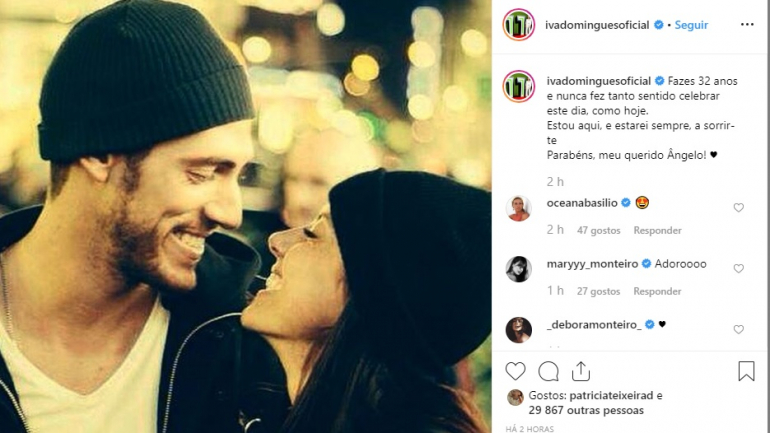 Depois de quase seis anos de relacionamento, Iva Domingues anunciou, em 2016, o fim do relacionamento com Ângelo Rodrigues