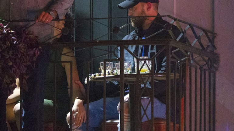 Um dos momentos comprometedores entre Timberlake e Wainwright