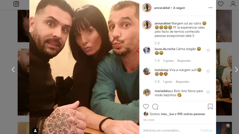 Publicação no Instagram